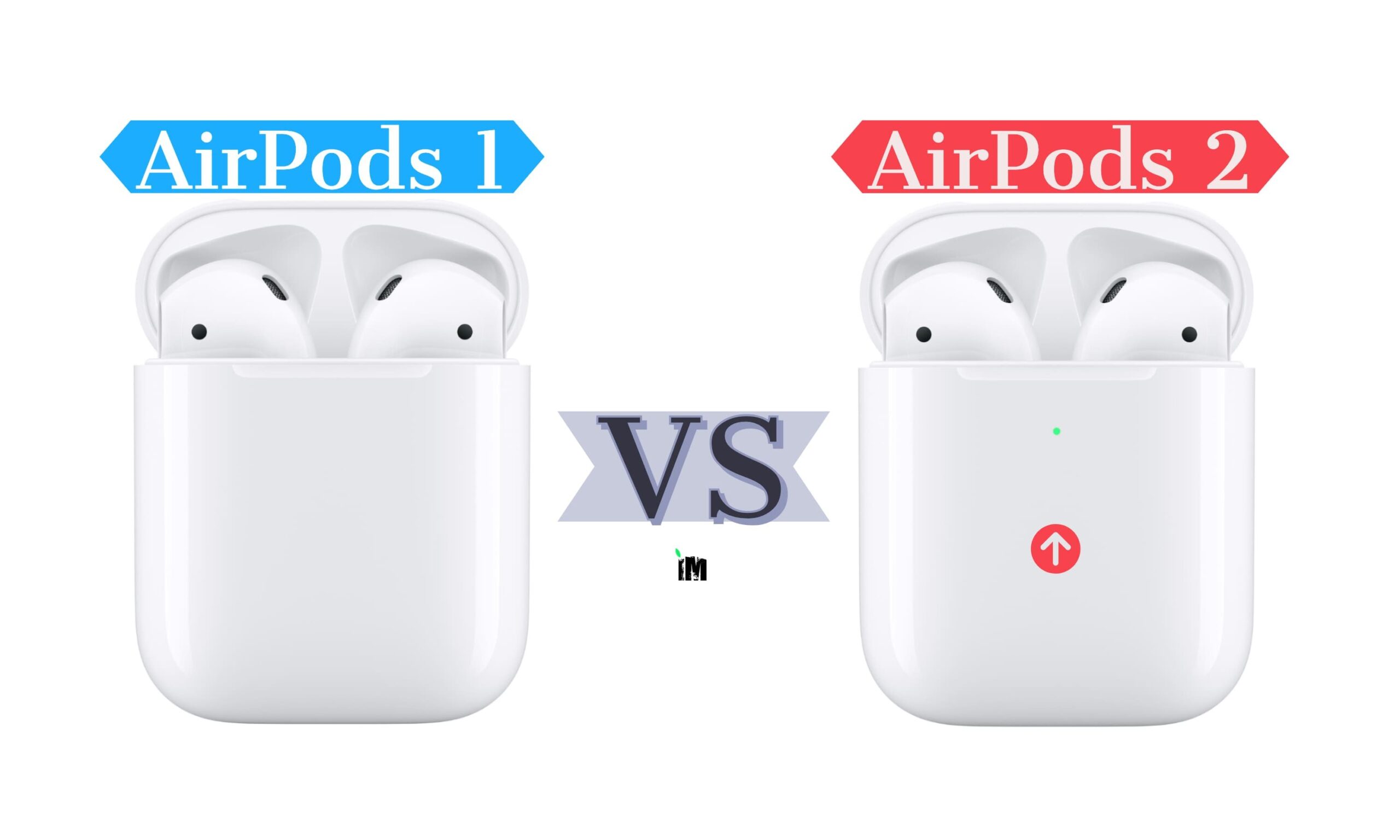 difference between 1st and 2nd generation airpods