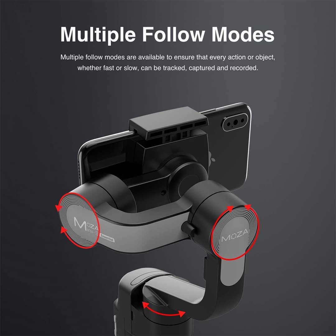 bDonix Moza Mini S Esential Smartphone Gimbal 3 Moza Mini s Gimbal Stabilizer for Smartphone