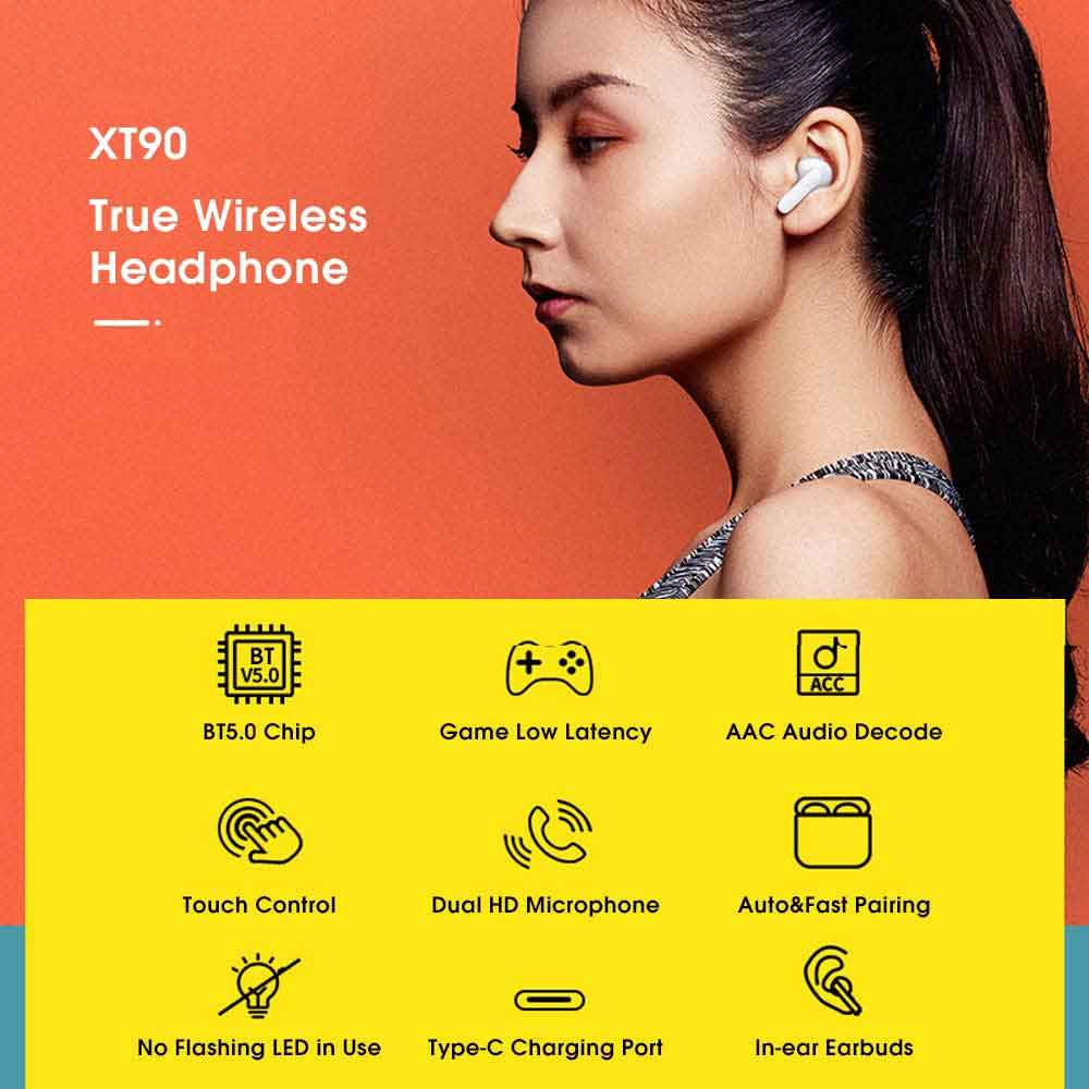 lenovo xt90 true wireless earbuds