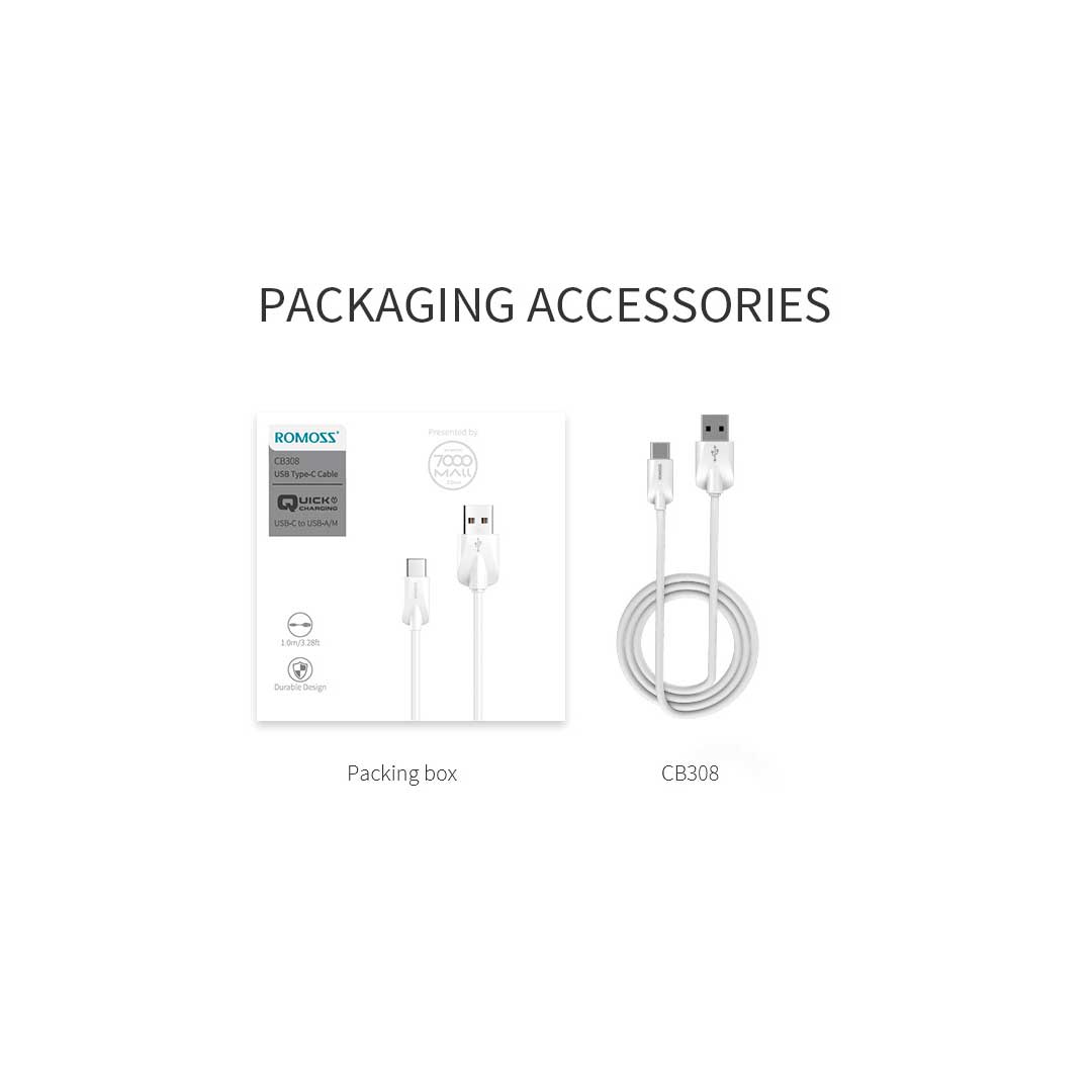 usb type c charging & data cable 