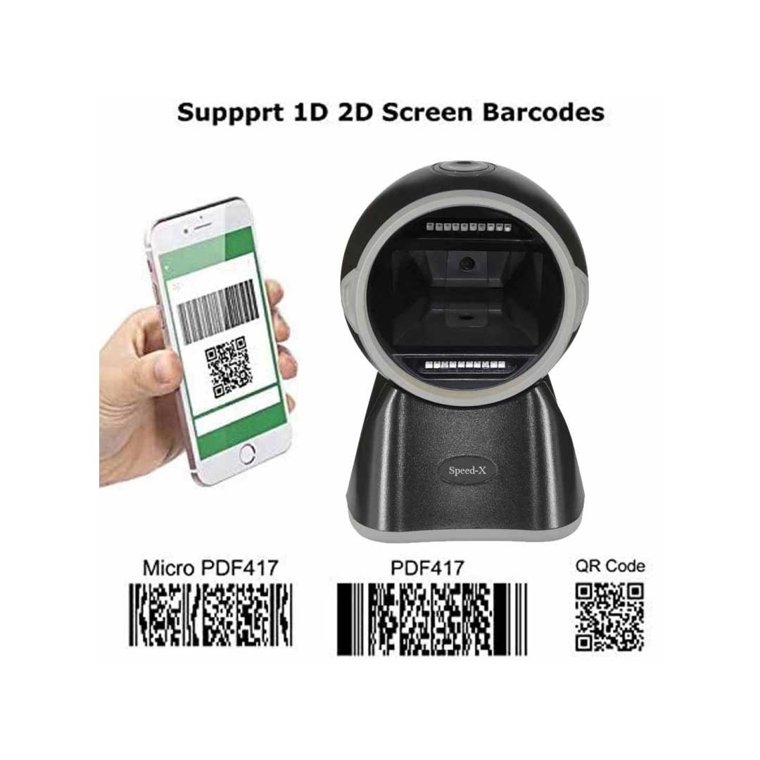 1D and 2D barcode reader scanner