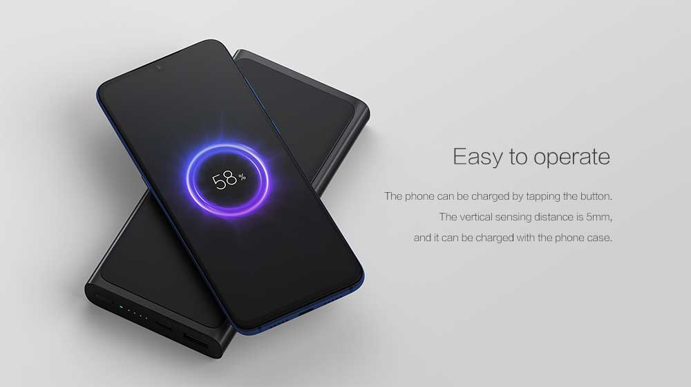 xiaomi wireless charger power bank