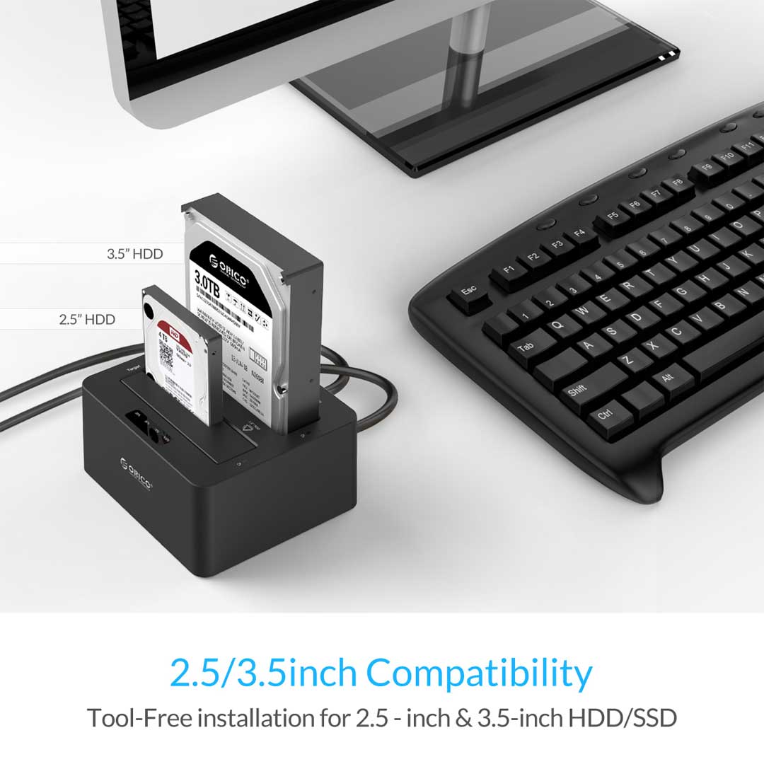 docking station for 2.5 & 3.5 Inch hdd/ssd