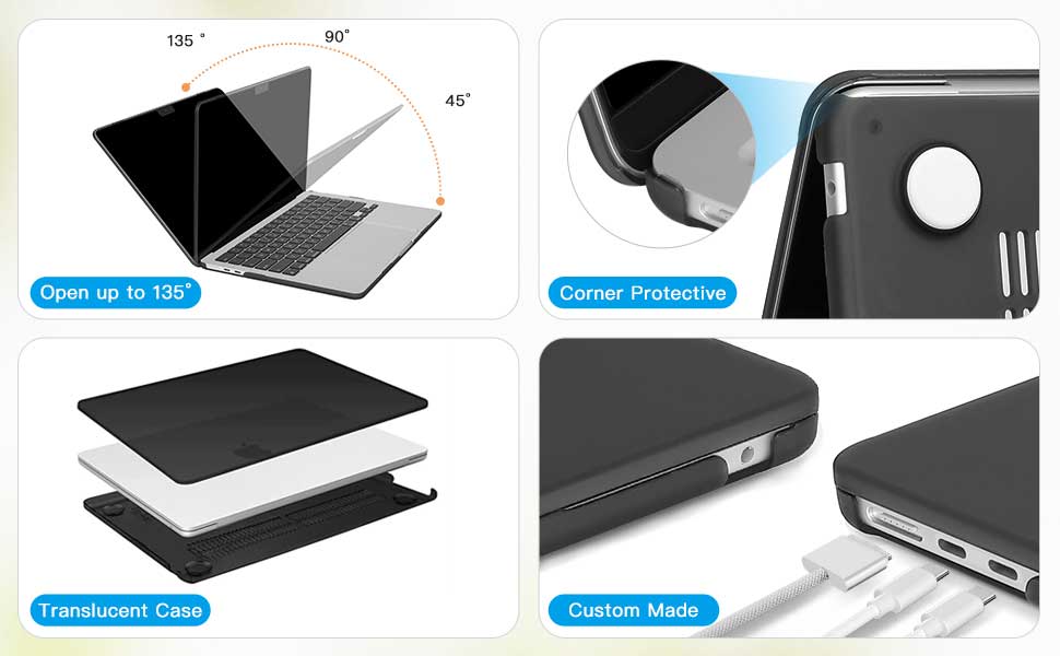 Macbook Air M2 Hard Shell Case for Macbook