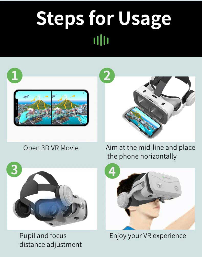 how to use virtual reality shinecon