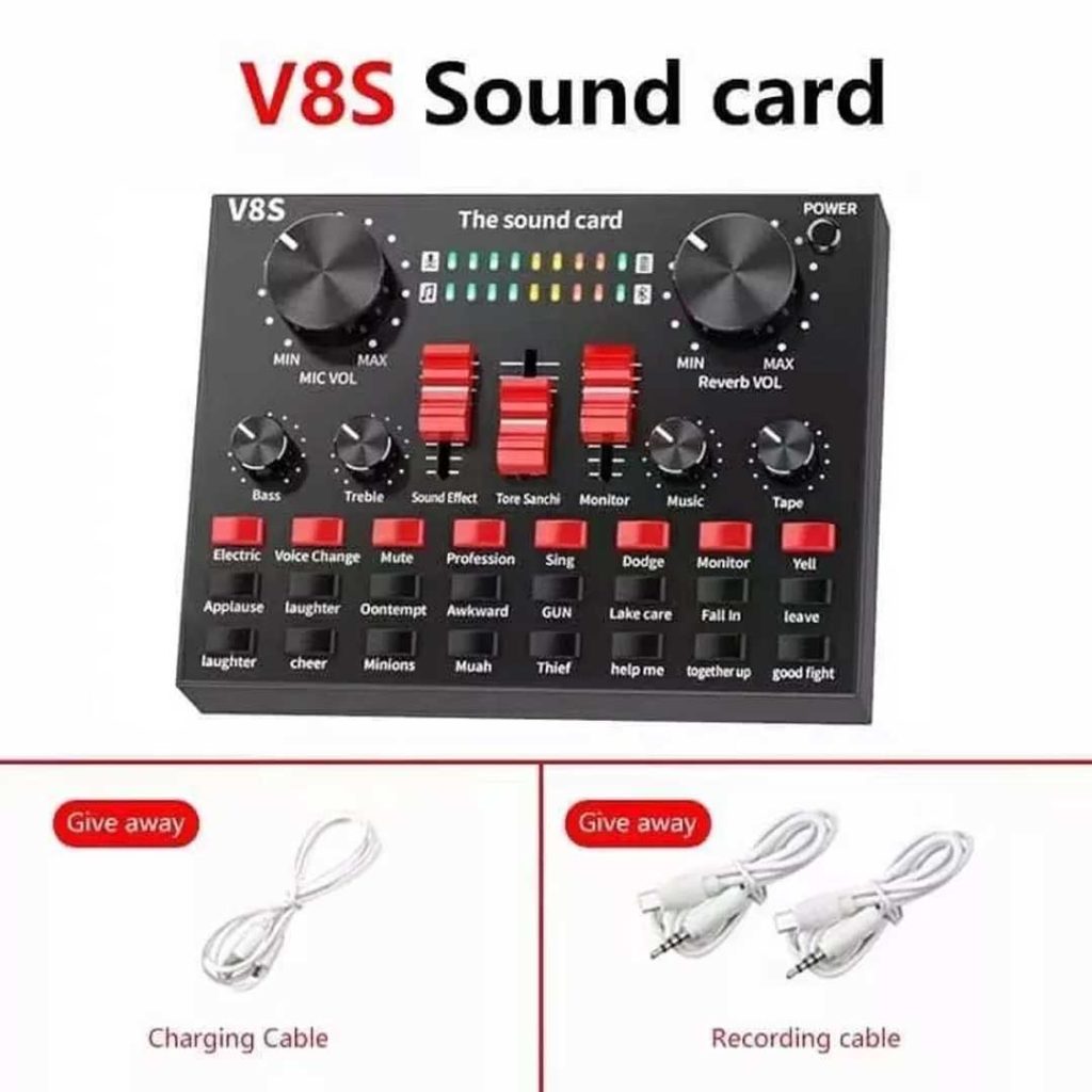 V8S Sound Card audio interface
