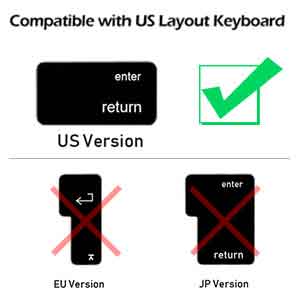 keyboard cover for macbook retina 12 inch a1534 and macbook pro 13 inch without touch bar A1708