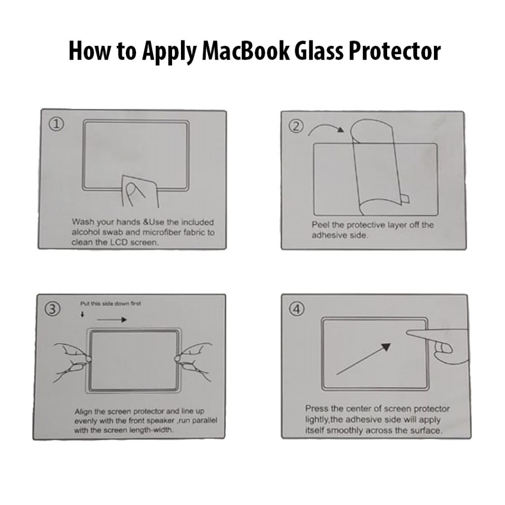 How To Apply MacBook Air M2 Glass Screen Protector