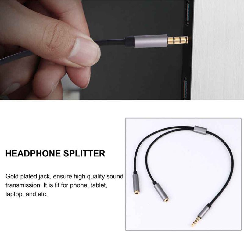 double headphone connector