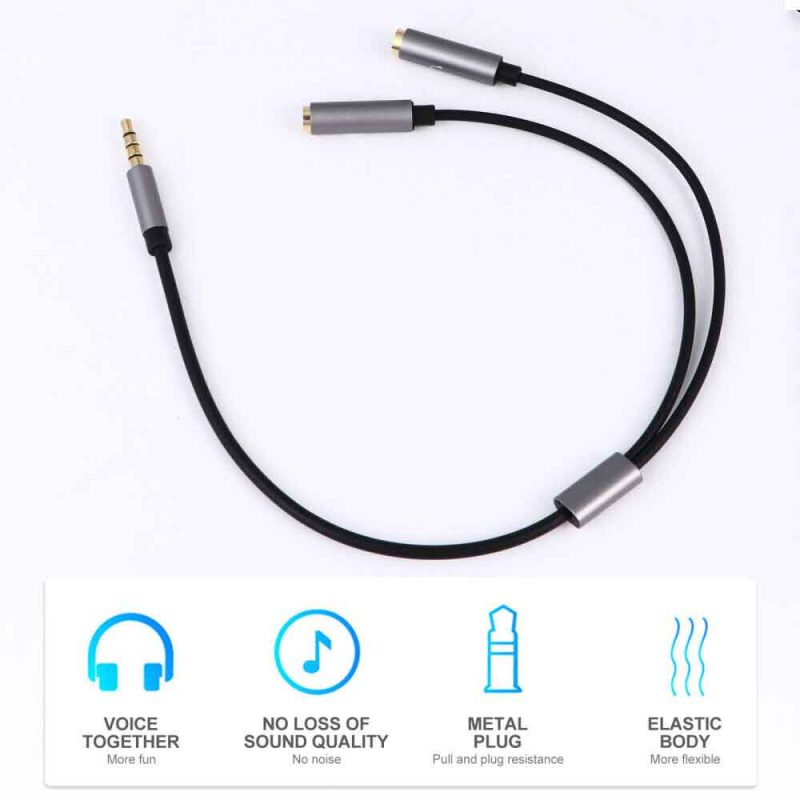 headphone double adapter